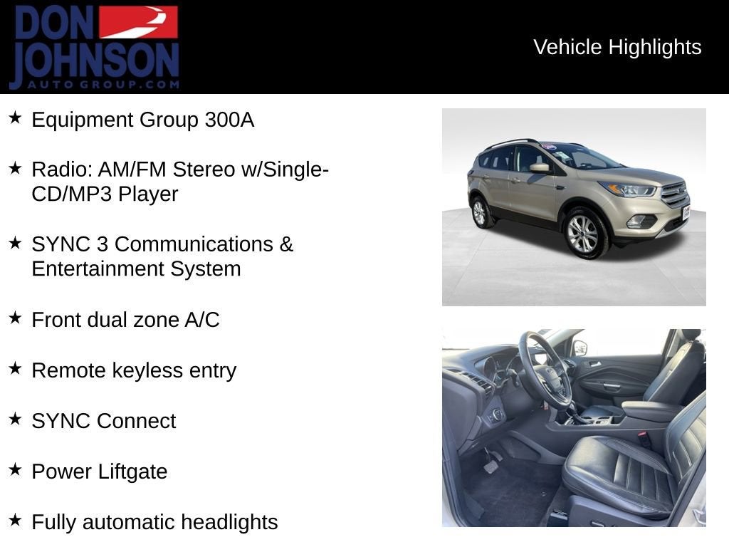 2018 Ford Escape SEL