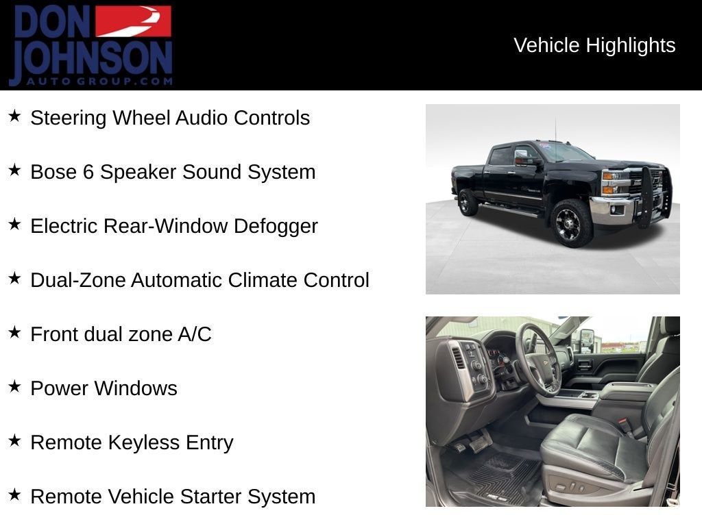 2015 Chevrolet Silverado 3500 HD LTZ