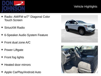 2019 GMC Acadia SLE