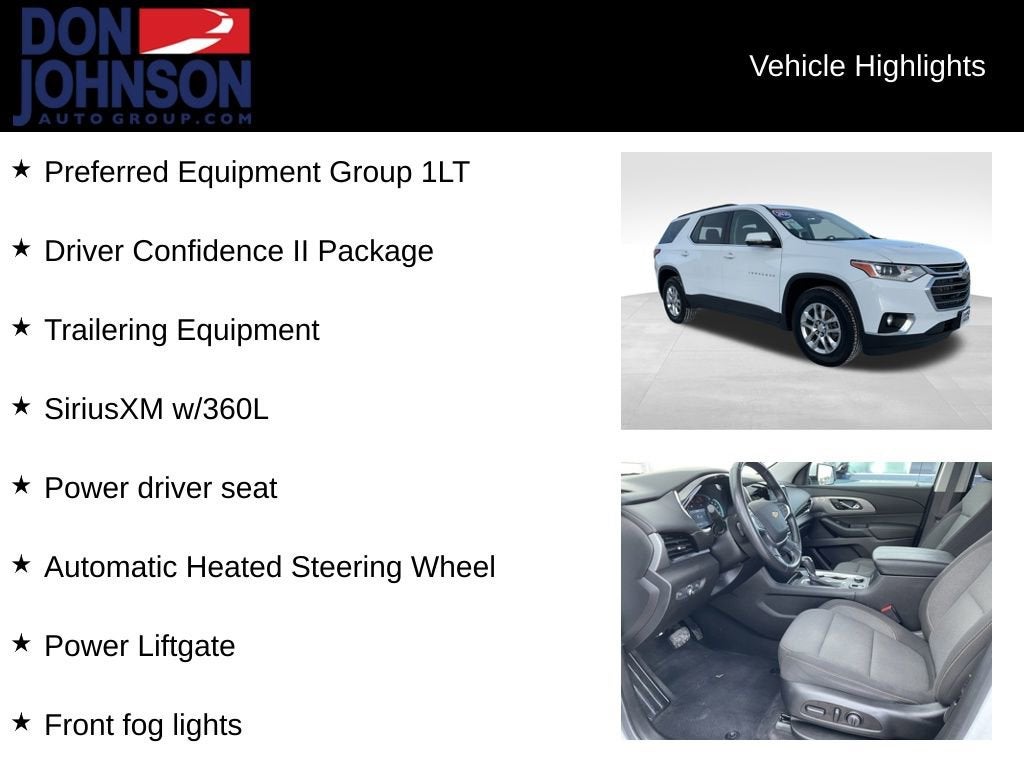 2020 Chevrolet Traverse LT Cloth