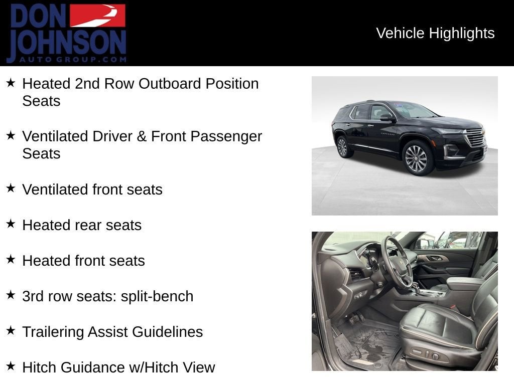 2022 Chevrolet Traverse Premier