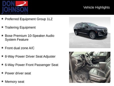 2022 Chevrolet Traverse Premier