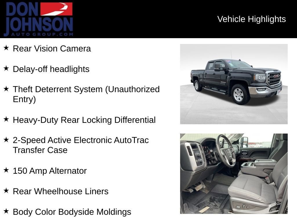 2017 GMC Sierra 1500 SLE