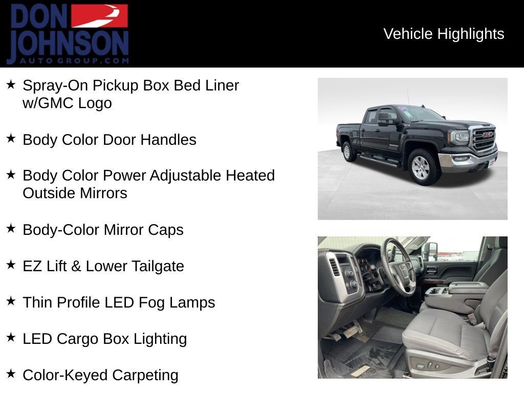 2017 GMC Sierra 1500 SLE