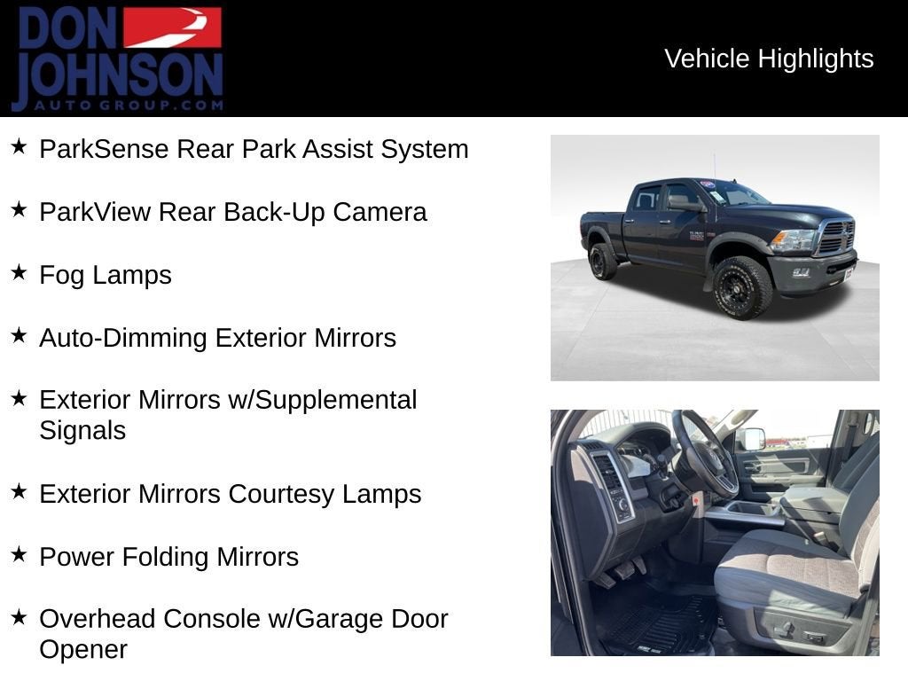 2017 RAM 2500 Big Horn