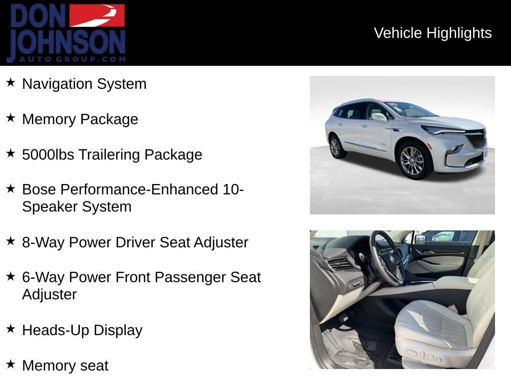 2023 Buick Enclave Avenir