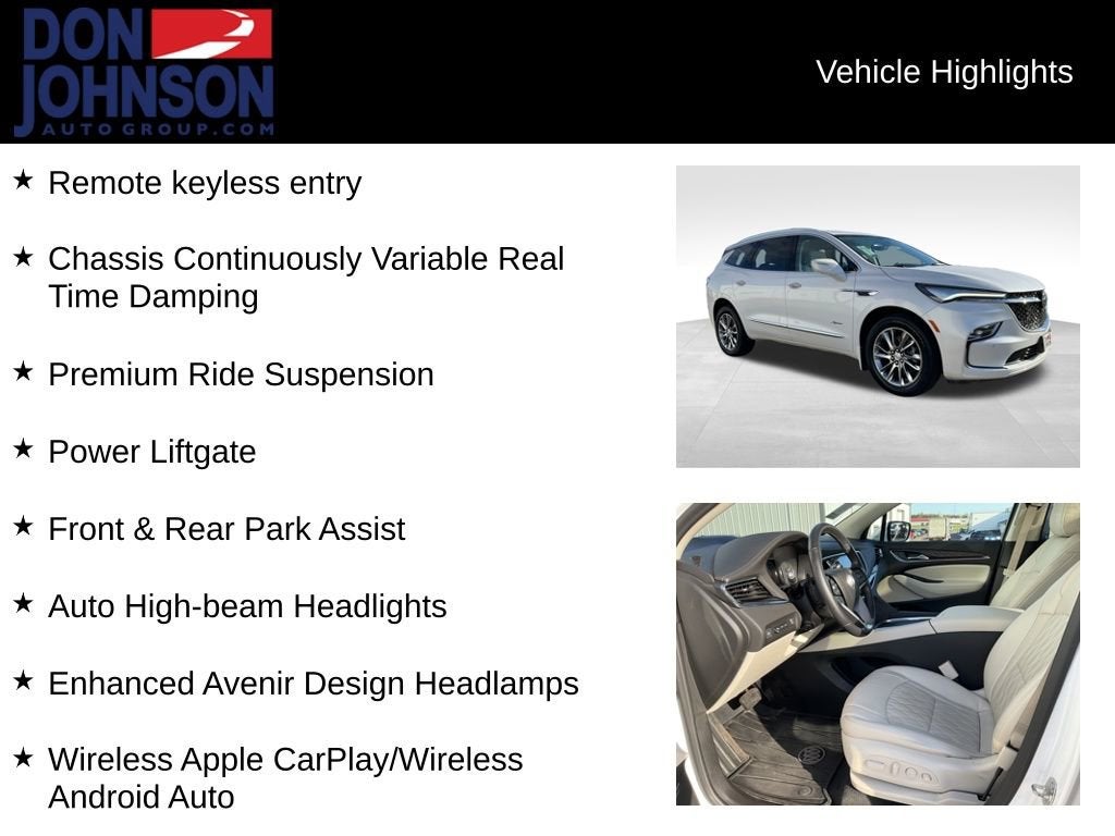 2022 Buick Enclave Avenir