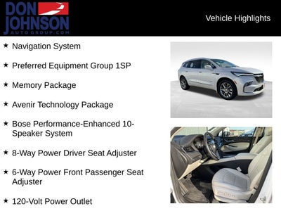 2022 Buick Enclave Avenir