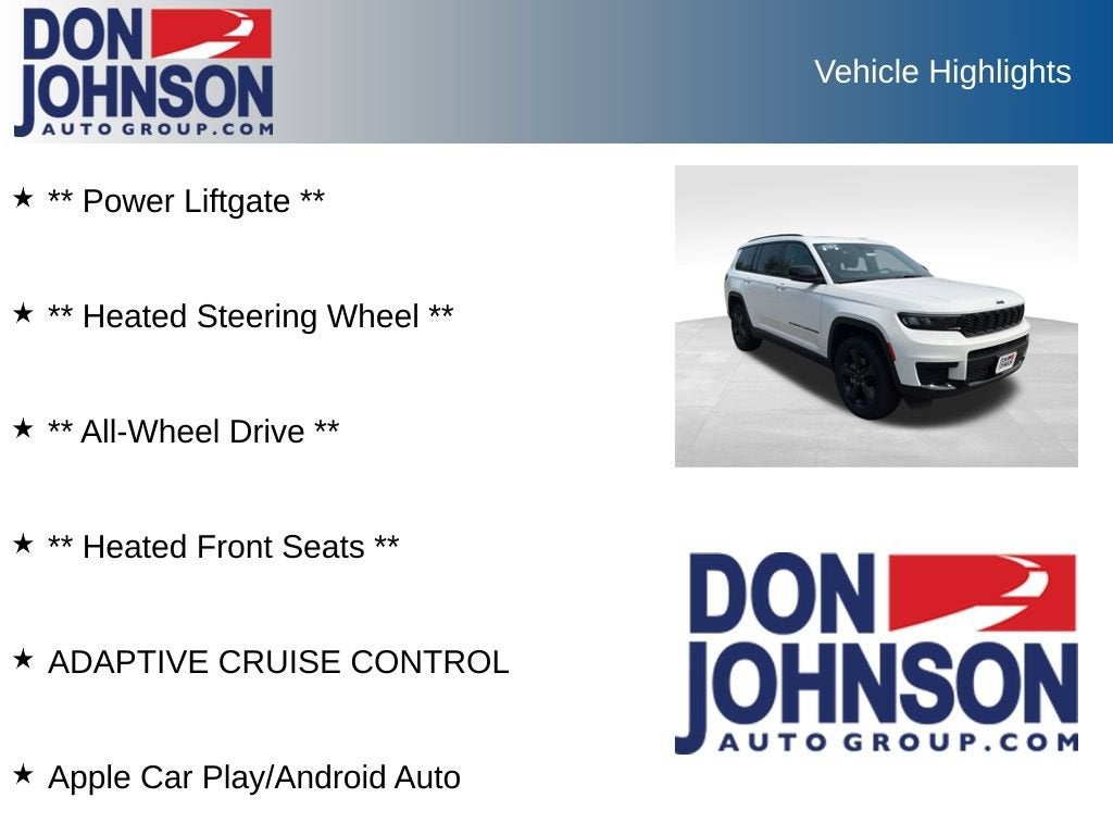 2024 Jeep Grand Cherokee L Altitude X 4x4