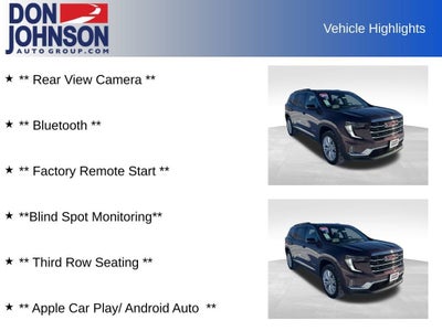 2024 GMC Acadia Elevation