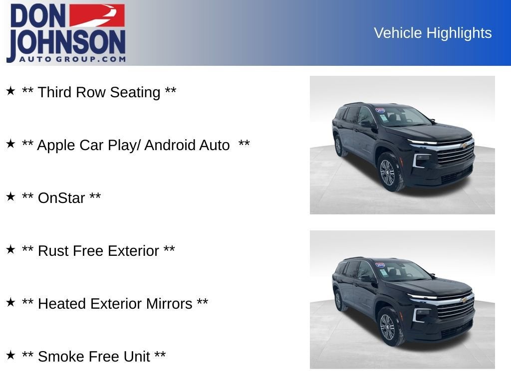 2025 Chevrolet Traverse LT