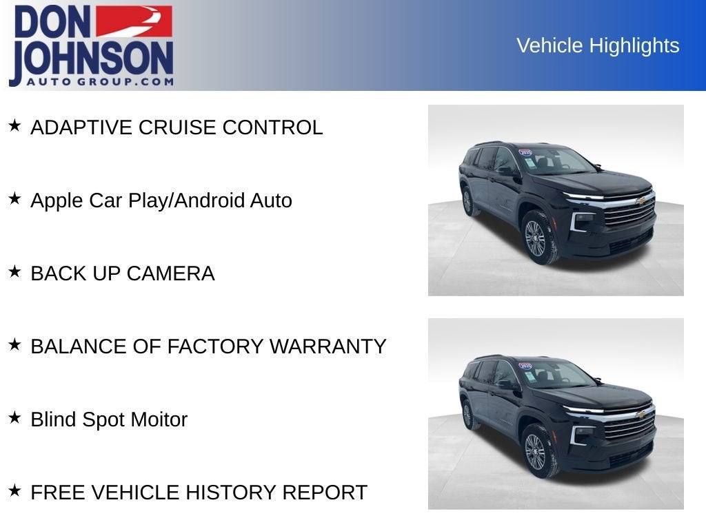 2025 Chevrolet Traverse LT