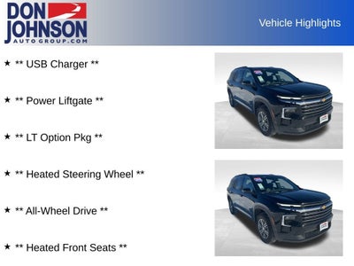 2025 Chevrolet Traverse LT