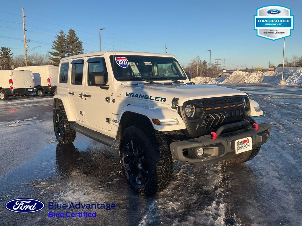2021 Jeep Wrangler 4xe Unlimited Sahara 4x4