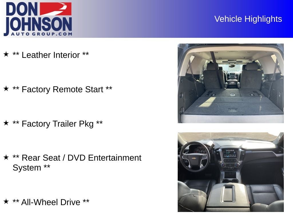 2016 Chevrolet Tahoe LT