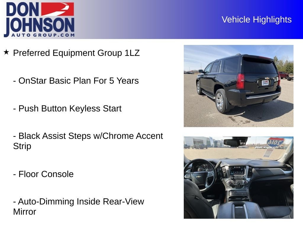 2016 Chevrolet Tahoe LTZ