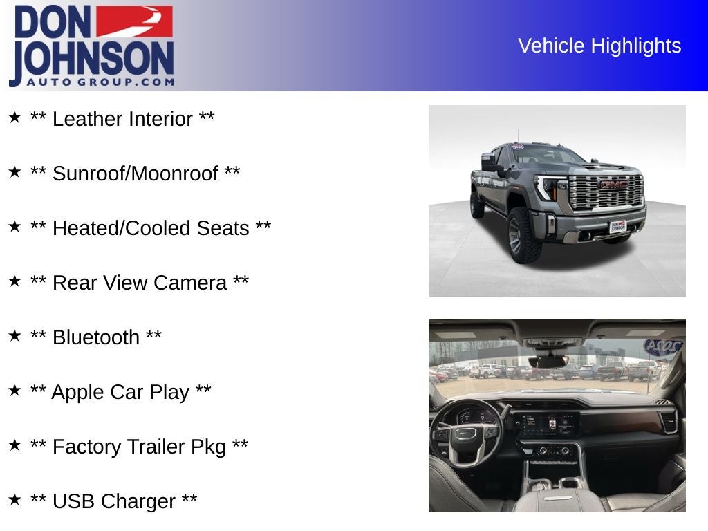 2024 GMC Sierra 2500HD Denali