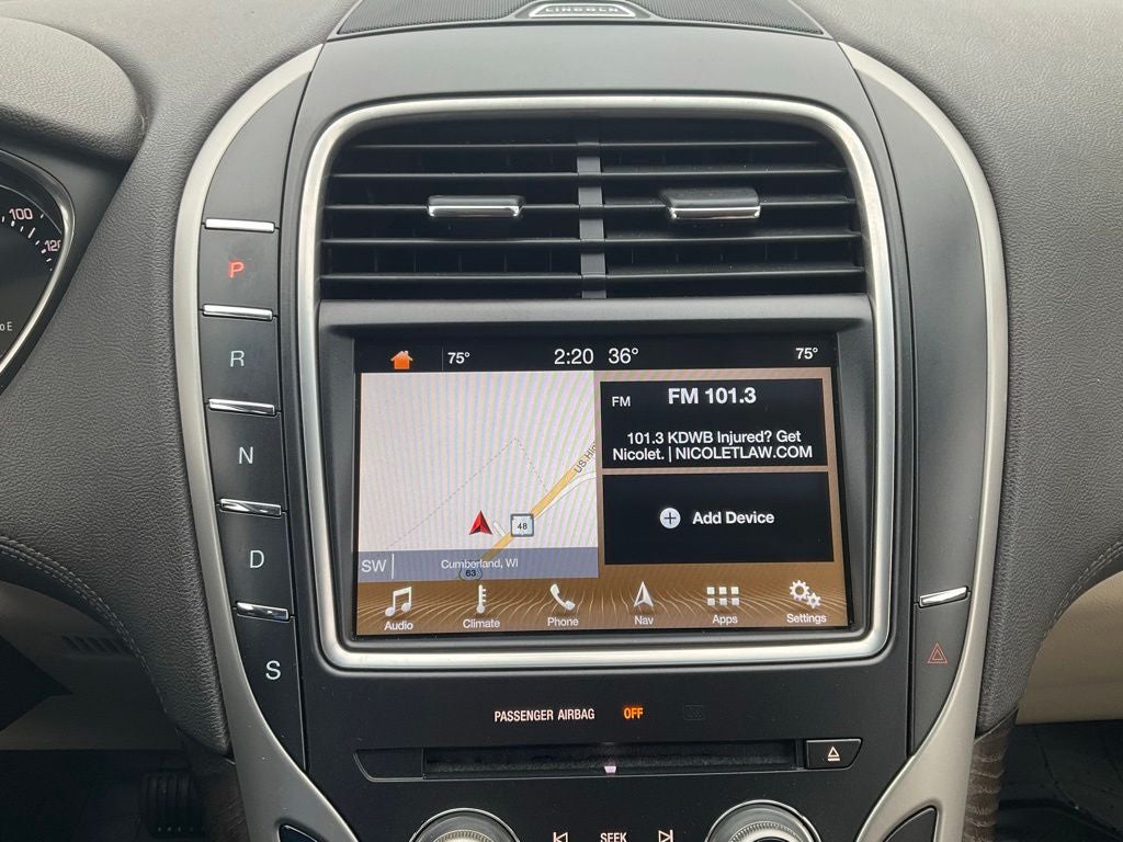 2016 Lincoln MKX Select