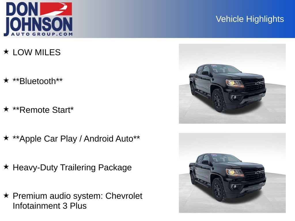 2022 Chevrolet Colorado Z71