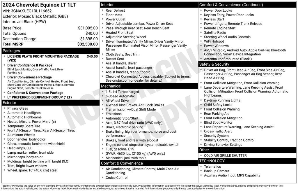 2024 Chevrolet Equinox LT