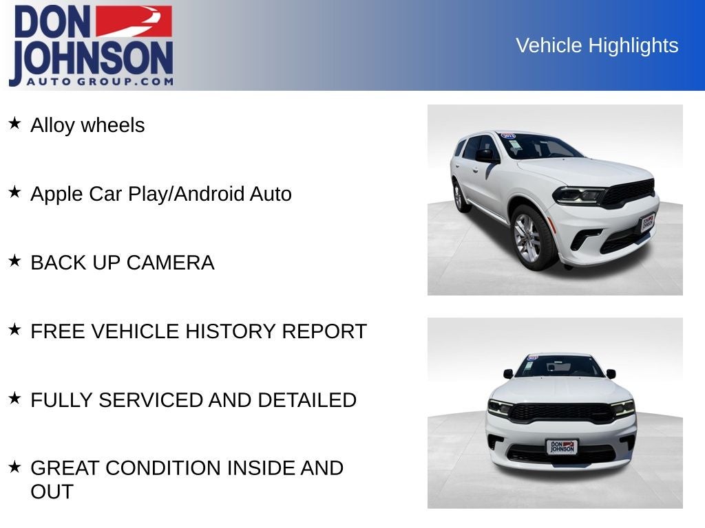 2023 Dodge Durango GT AWD