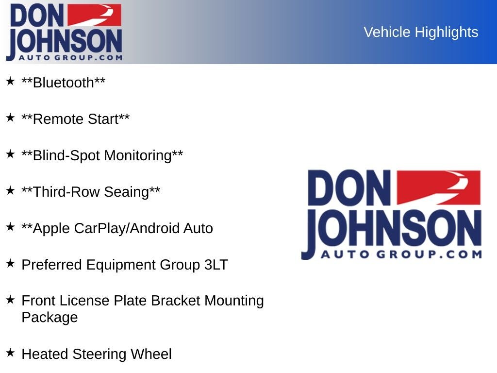 2022 Chevrolet Traverse AWD LT Leather