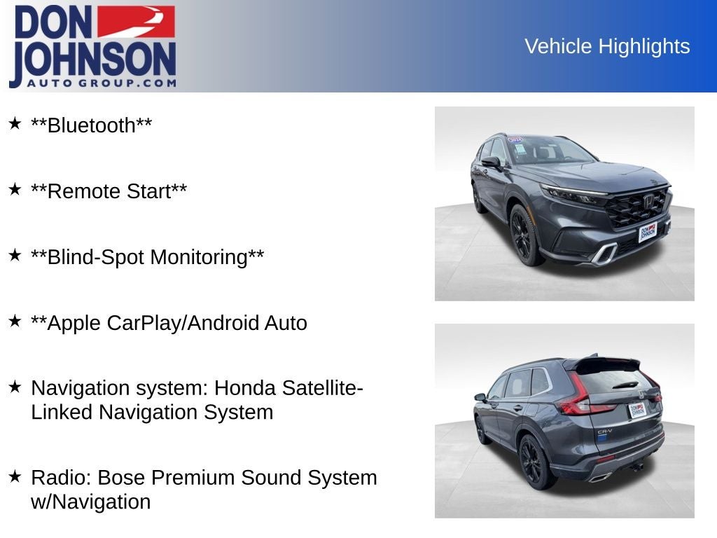 2024 Honda CR-V Hybrid Sport Touring