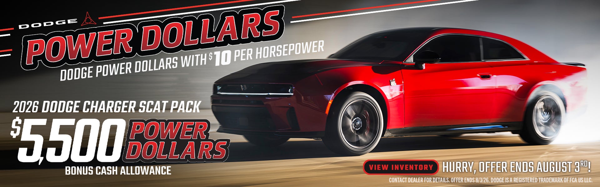 2026 Dodge Charger Scat Pack