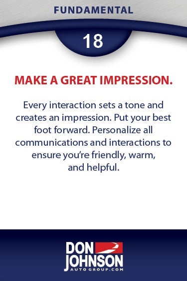 Fundamental 18 - Be An Expert