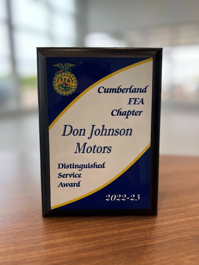 Award - Don Johnson's Hayward Motors Chrysler Dodge Jeep Ram in Hayward WI